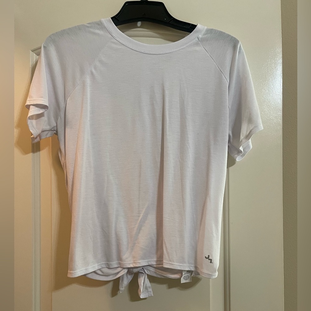 White Workout Shirt